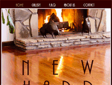 Tablet Screenshot of newhardwoodfloors.com